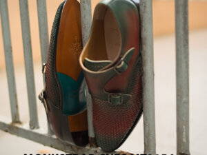 Giày tây nam hai khóa Monkstrap CNES MT2054 005