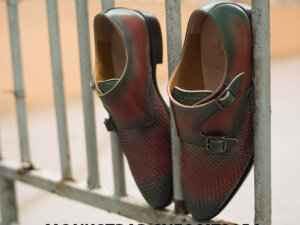 Giày tây nam hai khóa Monkstrap CNES MT2054 003