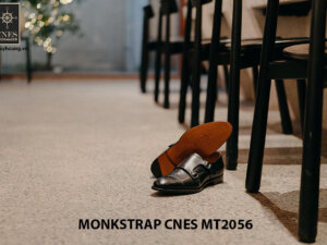 Giày tây nam cao cấp Monkstrap CNES MT2056 013