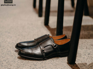 Giày tây nam cao cấp Monkstrap CNES MT2056 012