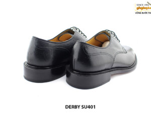 [Outlet size 41.42.43] Giày da bò nam dập vân Epsom Derby SU401 005