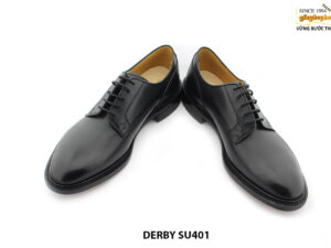 [Outlet size 41.42.43] Giày da bò nam dập vân Epsom Derby SU401 004
