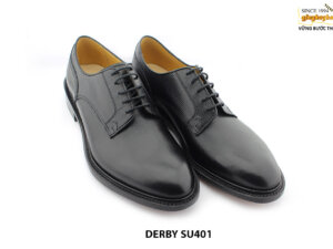 [Outlet size 41.42.43] Giày da bò nam dập vân Epsom Derby SU401 003