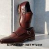Giày da nam thời trang Monkstrap CNES MT2038 001