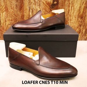 Giày lười nam đơn giản Loafer CNES T10 MIN 004