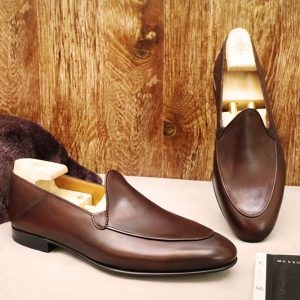Giày lười nam đơn giản Loafer CNES T10 MIN 002