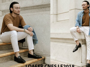 Giày lười nam đẹp Loafer CNES LF2018 003