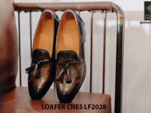 Giày lười nam da bò Loafer CNES LF2028 002