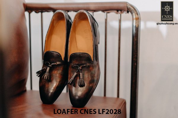Giày lười nam da bò Loafer CNES LF2028 002