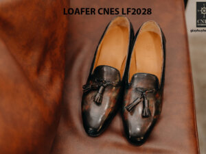 Giày lười nam da bò Loafer CNES LF2028 001