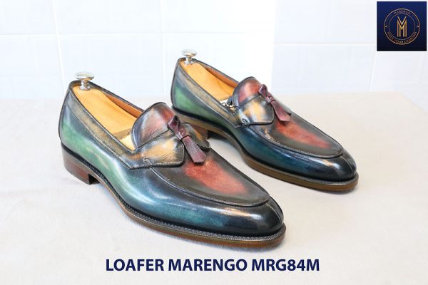 [Outlet Size 41] Giày lười đa sắc Loafer Marengo MGR84M 001