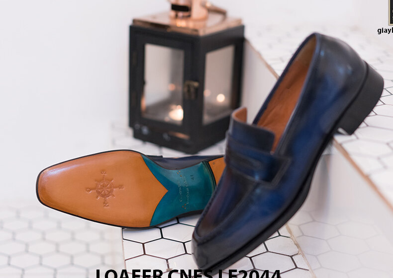ban-giay-luoi-nam-loafer-cnes-lf2044-003 Giày lười nam thủ công Loafer CNES LF2044 004
