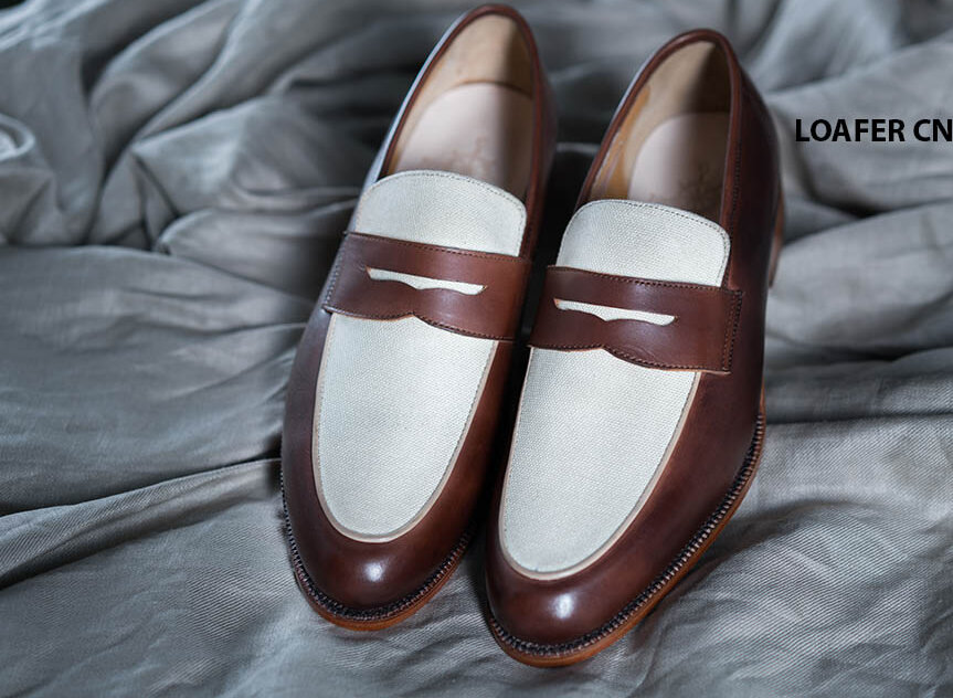 ban-giay-luoi-nam-loafer-cnes-lf2047-006 Giày không dây nam Loafer CNES LF2047 001