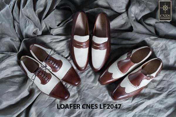 Giày không dây nam Loafer CNES LF2047 002