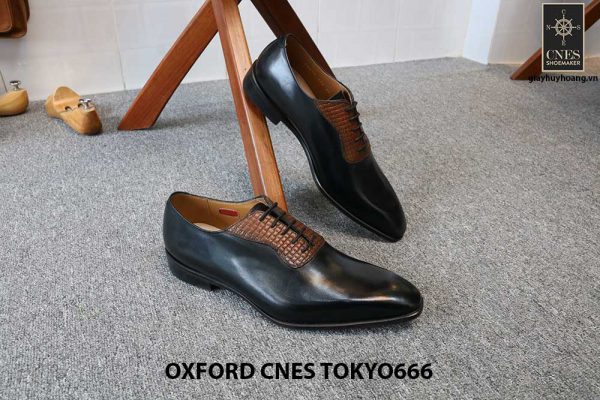 Giày da nam chính hãng Oxford CNES Tokyo666 005