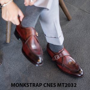 Giày tây nam cao cấp Monkstrap CNES MT2033 003