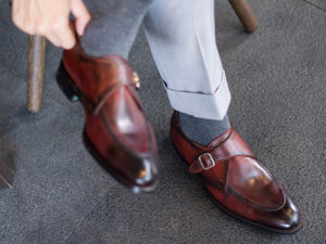 Giày tây nam cao cấp Monkstrap CNES MT2033 003