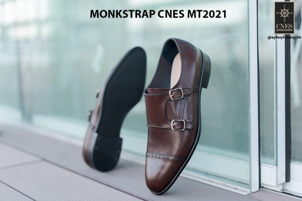 Giày tây nam hàng hiệu Monkstrap CNES MT2021 003
