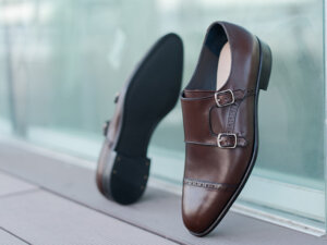 Giày tây nam hàng hiệu Monkstrap CNES MT2021 003