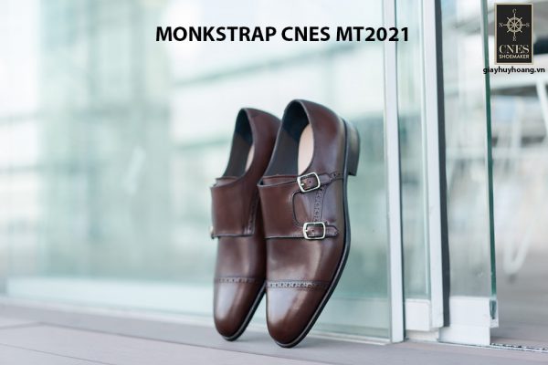 Giày tây nam hàng hiệu Monkstrap CNES MT2021 001