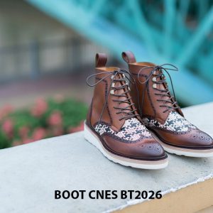 Giày tây nam cột dây Boot CNES BT2026 002