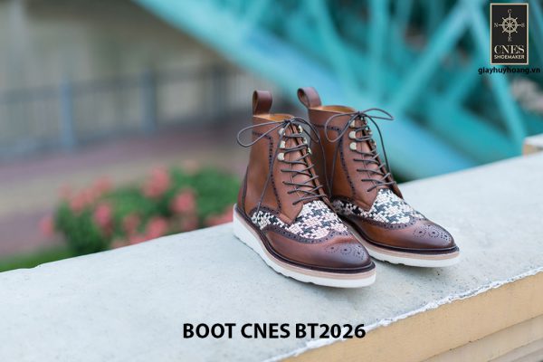 Giày tây nam cột dây Boot CNES BT2026 002