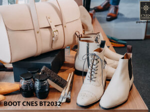 Giày da nam cao cấp Boot CNES BT2032 0011