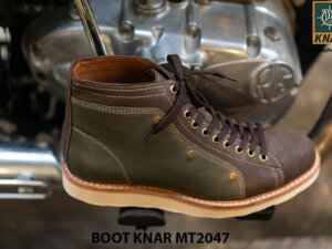 Giày Boot buộc dây chính hãng KNAR BT2047 003