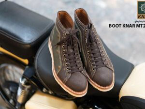 Giày Boot buộc dây chính hãng KNAR BT2047 001