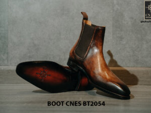 Giày tây nam đế khâu Boot CNES BT2054 002