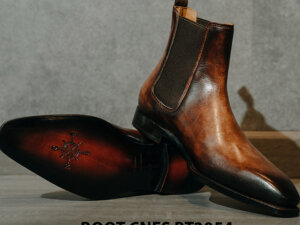 Giày tây nam đế khâu Boot CNES BT2054 002