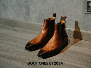 Giày tây nam đế khâu Boot CNES BT2054 001