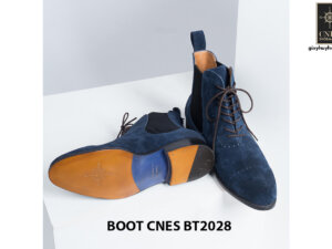 Giày da nam cổ cao LaceBoot CNES BT2028 004