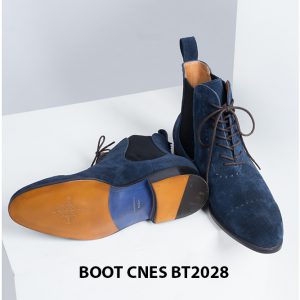 Giày da nam cổ cao LaceBoot CNES BT2028 004