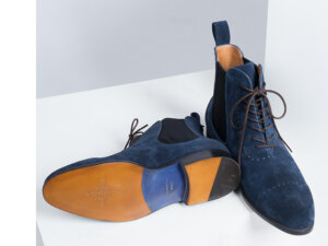 Giày da nam cổ cao LaceBoot CNES BT2028 004