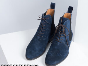 Giày da nam cổ cao LaceBoot CNES BT2028 001