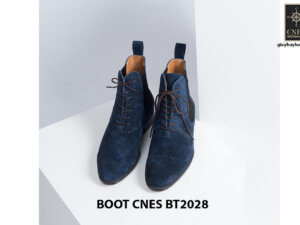 Giày da nam cổ cao LaceBoot CNES BT2028 003