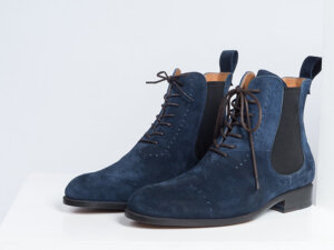 Giày da nam cổ cao LaceBoot CNES BT2028 001