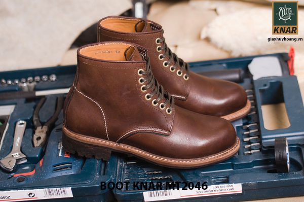 Giày Boot buộc dây thời trang KNAR BT2046 004
