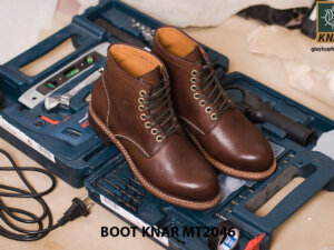 Giày Boot buộc dây thời trang KNAR BT2046 003