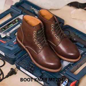 Giày Boot buộc dây thời trang KNAR BT2046 003