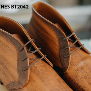 Giày tây nam cổ lửng Chukka Boot CNES BT2043 006