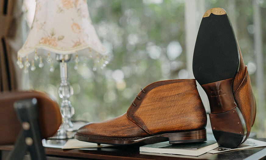 ban-giay-tay-nam-buoc-day-chukka-boot-cnes-bt2043-003 Giày tây nam cổ lửng Chukka Boot CNES BT2043 005
