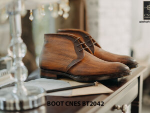 Giày tây nam cổ lửng Chukka Boot CNES BT2043 001