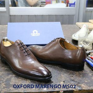 [Outlet] Giày da nam trơn Oxford Marengo MS02 003