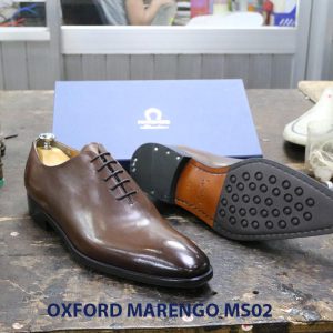 [Outlet] Giày da nam trơn Oxford Marengo MS02 002