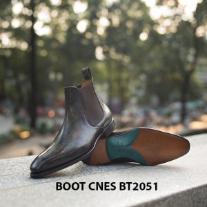 Giày da nam hàng hiệu Boot CNES BT2051 003
