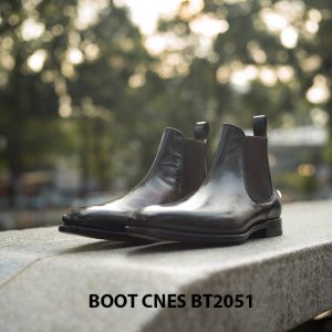 Giày da nam hàng hiệu Boot CNES BT2051 002