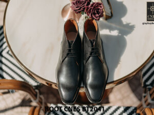 Giày da nam cổ thấp Chukka Boot CNES BT2041 001