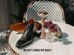 Giày da nam cổ thấp Chukka Boot CNES BT2041 003
